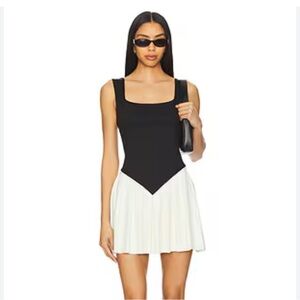 Port De Bras Kasumi Pleated Mini Dress Size Medium